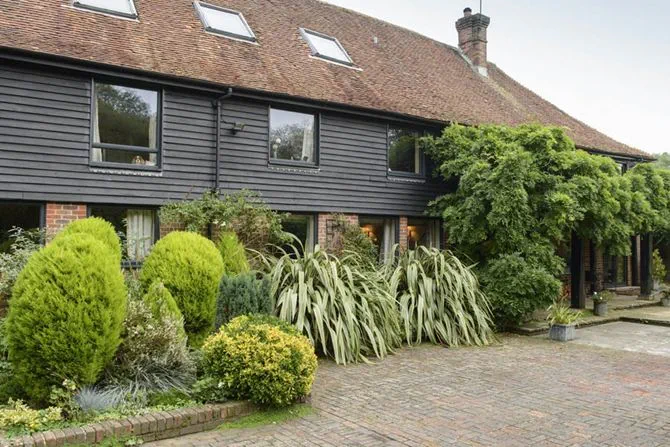 Anthracite Grey aluminium casement windows